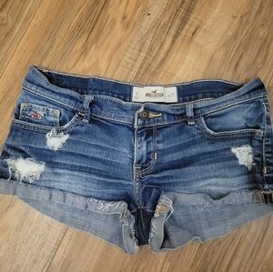 Hollister Ripped Jeans Shorts